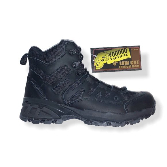 VooDoo Tactical Men's 6" Low Cut Tactical Boots, Black, 7.5W - Picture 3 of 10